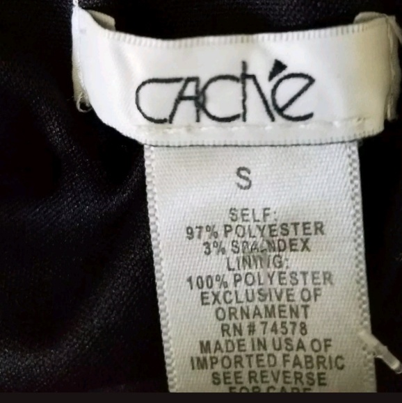 Cache One Shoulder Sequin Sexy Top Size Small - Picture 6 of 7